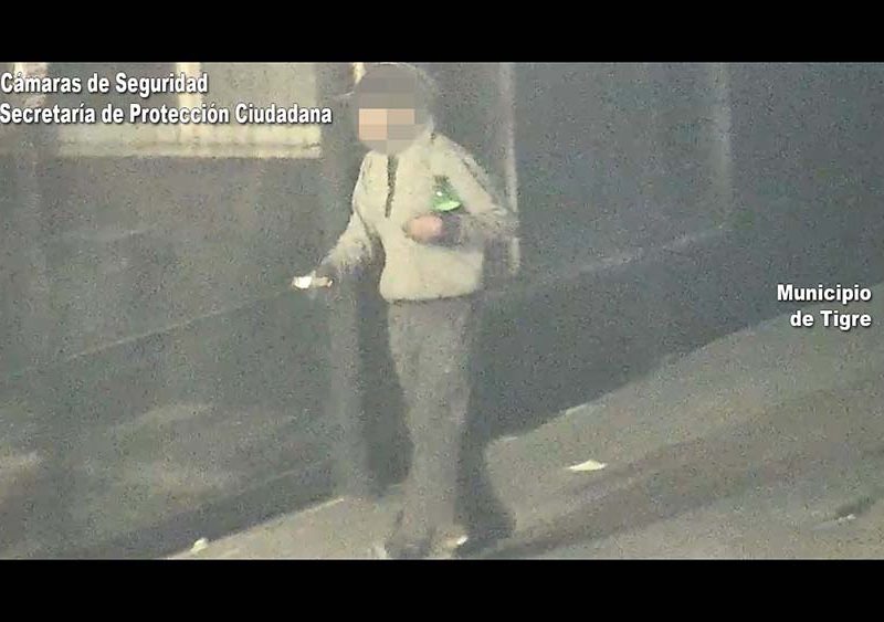 Mediante un rápido accionar, agentes del COT detuvieron a un sospechoso luego abrir a la fuerza un vehículo y sustraer elementos