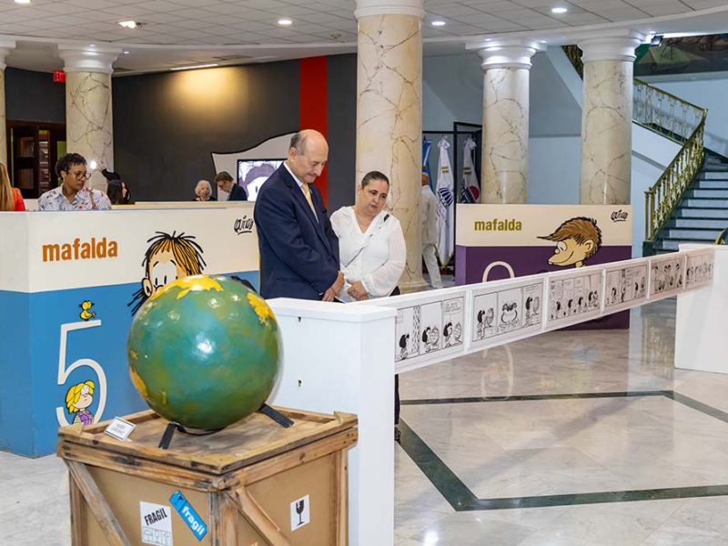 Mafalda, la niña más curiosa del mundo, llega a la Galería Nacional del Palacio de Bellas Artes