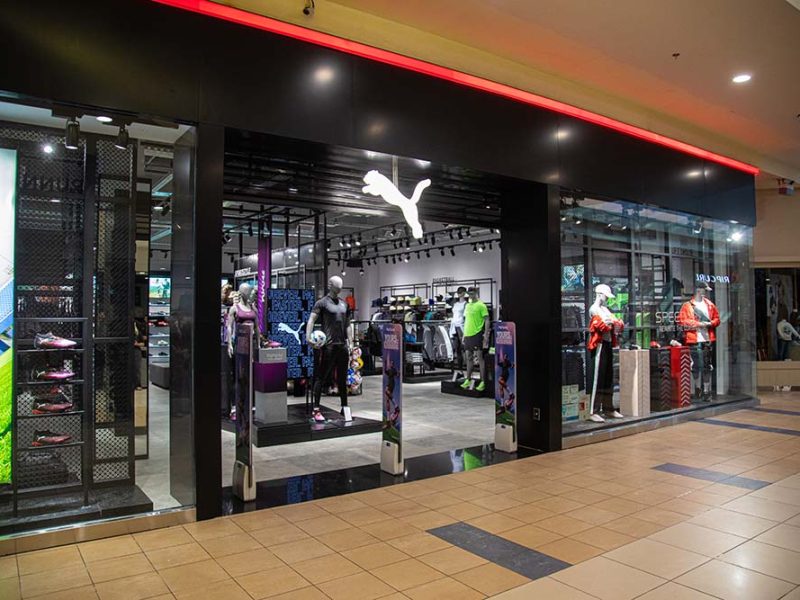 PUMA realizó la reapertura de su local en Portal Patagonia