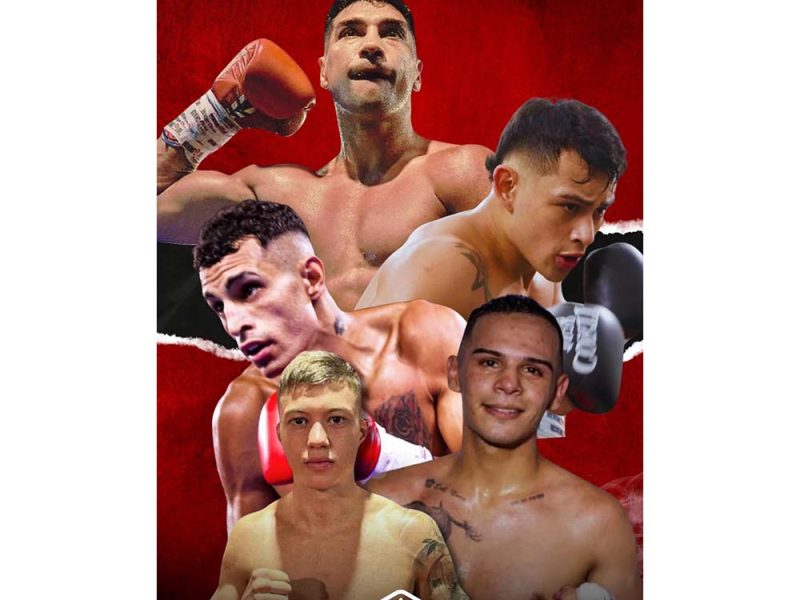 Cartelera de lujo con 5 combates profesionales en el Club Atlitico El Palomar organizada por El Paso Promotions