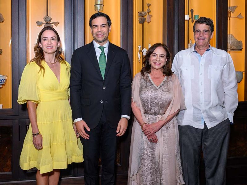 Casa Mella-Russo recibe la visita del Ministro de Cultura y del Cuerpo Diplomático acreditado en la República Dominicana