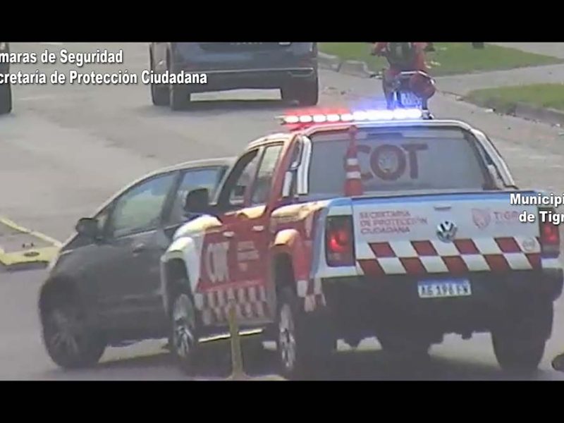 Cinematográfica persecución en Tigre: un hombre fue detenido mientras circulaba a bordo de un vehículo con pedido de captura