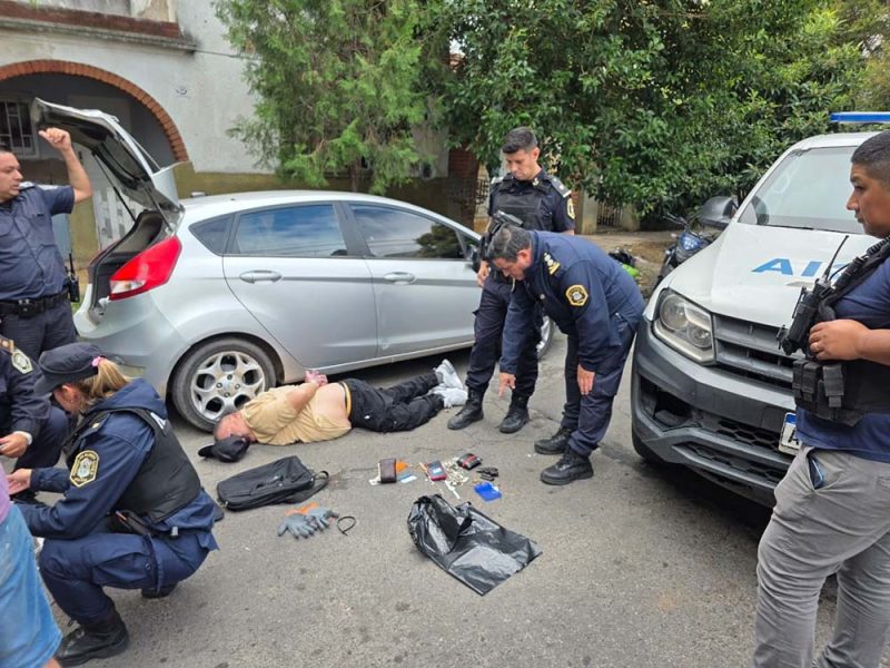 Desarticulan una banda dedicada a entraderas con operativos simultáneos en Morón