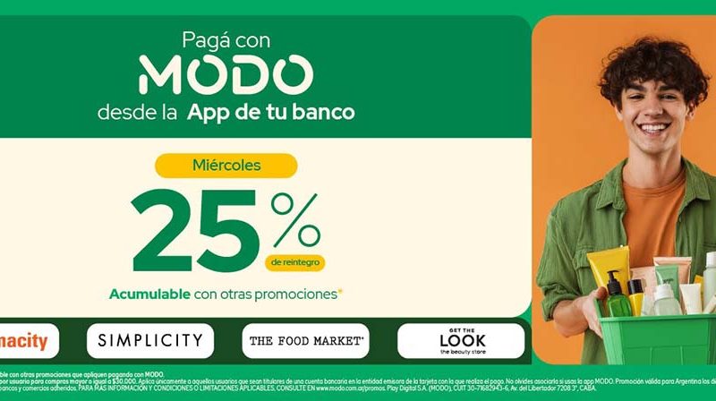 MODO y Farmacity lanzan una promoción imperdible