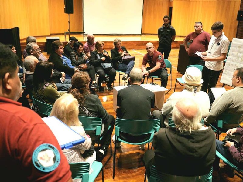 Seguridad en tu barrio: la Ciudad celebra este jueves 16 nuevos encuentros entre vecinos, comisarios y autoridades