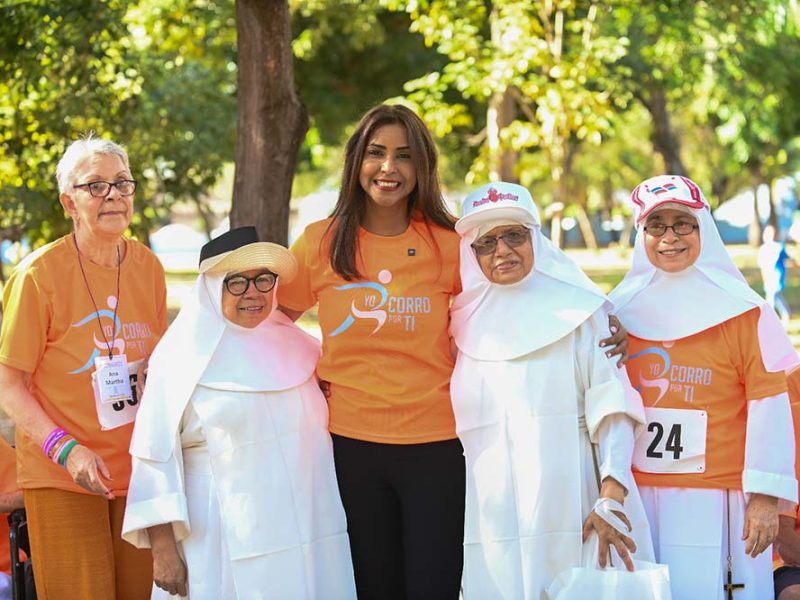 Selinée Méndez realiza con éxito la carrera solidaria “Yo corro por ti”