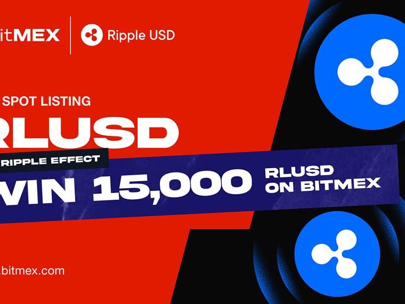 BitMEX lanza operaciones al contado en RLUSD y el RLUSD como divisa de margen con un fondo de premios de 15.000 RLUSD