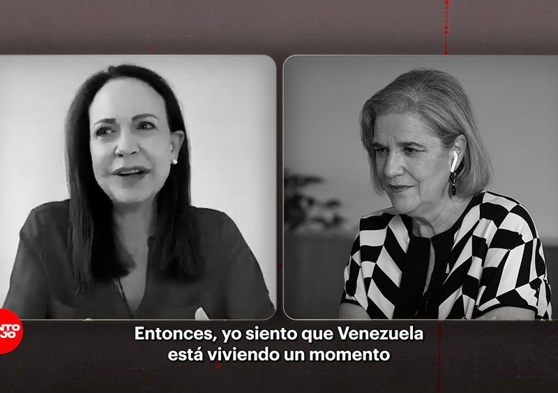 DNEWS estrena un ciclo con una entrevista a Corina Machado: “Sin la violencia, Nicolás Maduro no dura ni un instante”