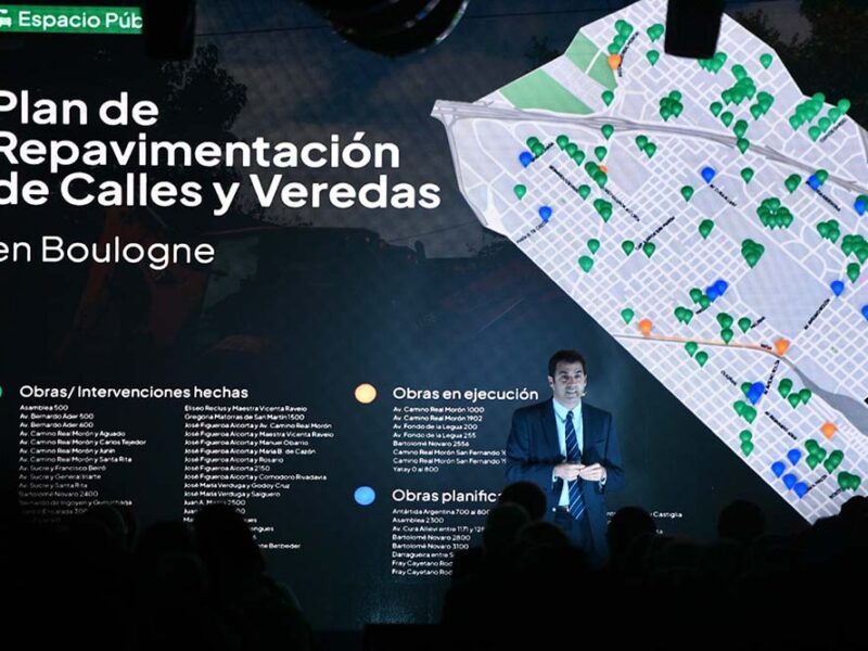 Ramón Lanús presentó los planes de gobierno 2025 ante más de 600 vecinos de Boulogne