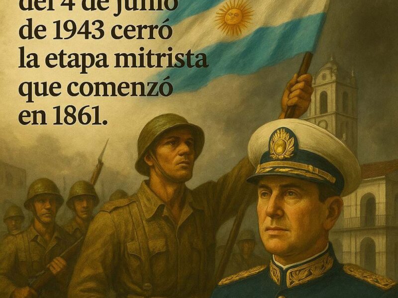 LA REVOLUCIÓN DEL 4 DE JUNIO DE 1943*: cierre de la etapa atlantista argentina (1861-1943)
