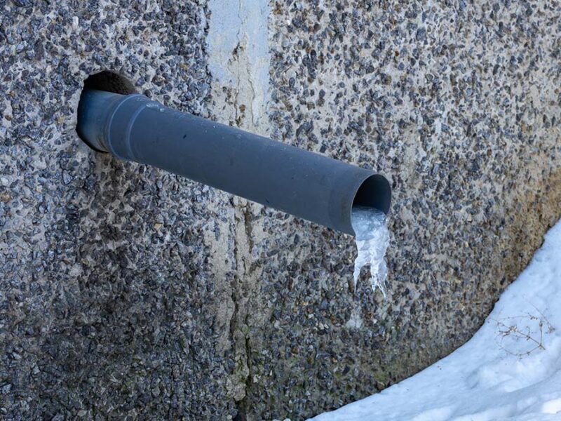 Llegó el invierno: ¿se congelan las tuberías?