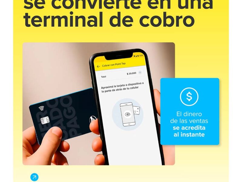 Mercado Pago lanza una solución que convierte el celular en una terminal de cobro para profesionales y pequeños emprendedores