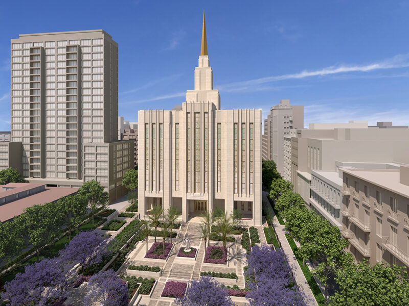 Nuevo templo en el corazón de la Ciudad de Buenos Aires incluirá un gran espacio verde
