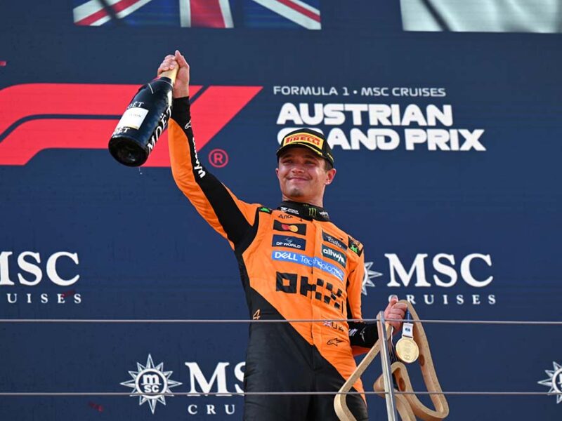 McLaren majestic in Austria