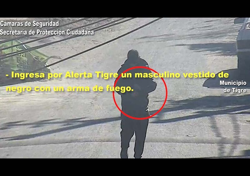 Merodeaba la calle con un arma de fuego y el COT lo detuvo inmediatamente: fue clave la plataforma Alerta Tigre Global