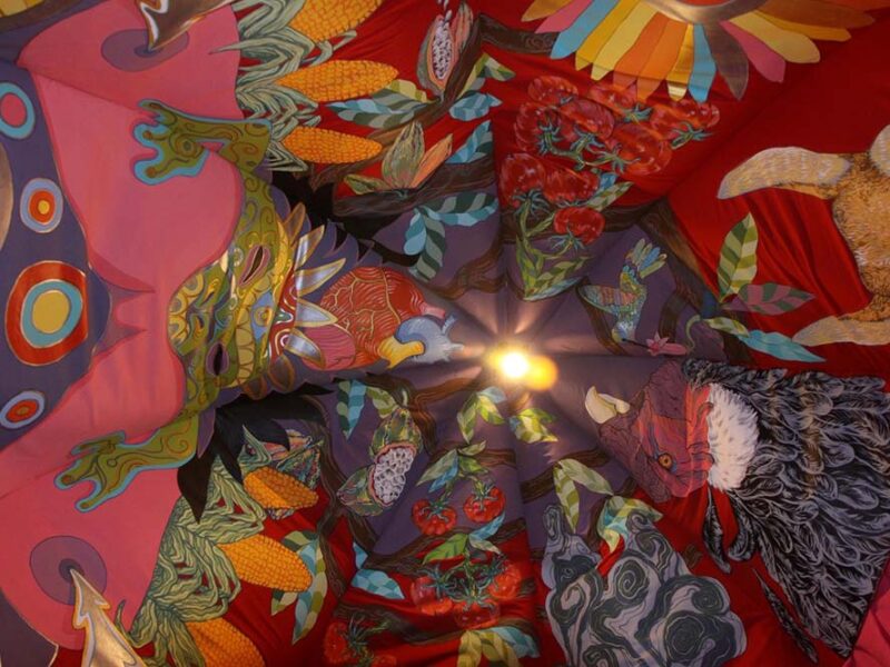 “Atardecer en un bosque”, un ecosistema atemporal y simbólico en el Museo Perlotti