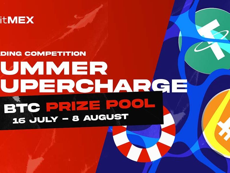 BitMEX lanza la competencia Summer Supercharge Trading: Gane un fondo de premios de 3 BTC y más