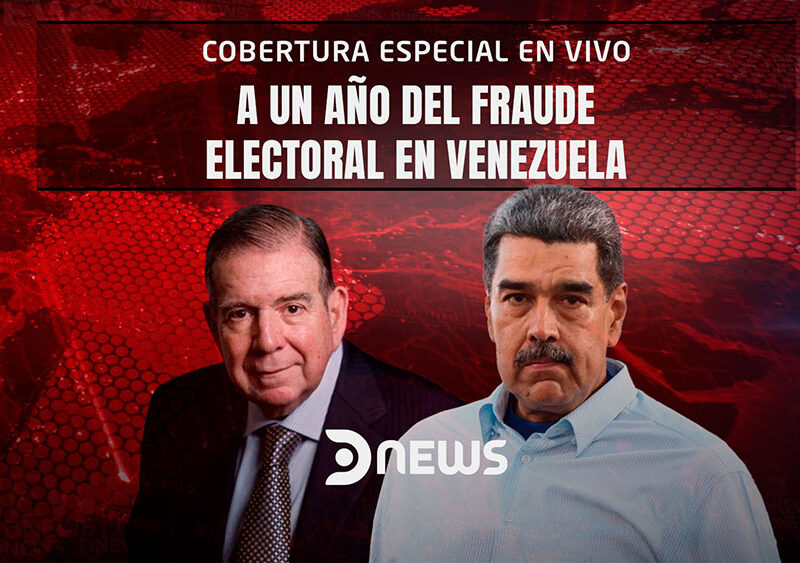 DNEWS realiza cobertura especial de Venezuela: a un año del fraude y cuando la emigración supera los 9 millones de personas