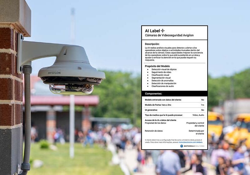Motorola Solutions presenta ‘Etiquetas Nutricionales de IA’, una primicia para productos de seguridad pública y empresarial