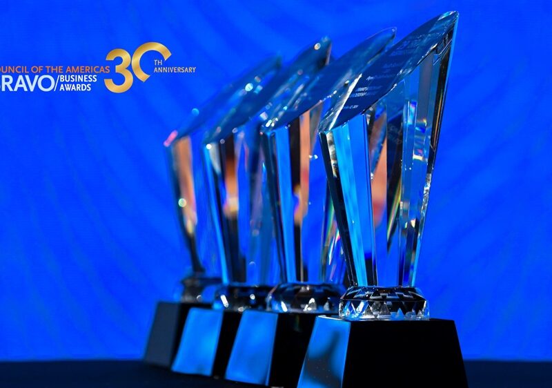 En su 30º aniversario, los Premios de Negocio BRAVO reconocerán el liderazgo visionario de Mercado Libre, Embraer, FedEx y Corporación Multi Inversiones