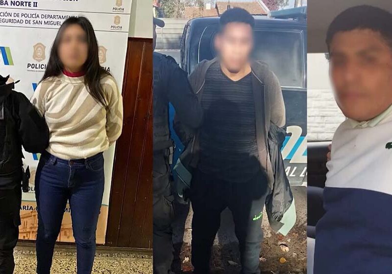 La Policía Municipal de San Miguel detuvo dos veces a una pareja de delincuentes en una semana