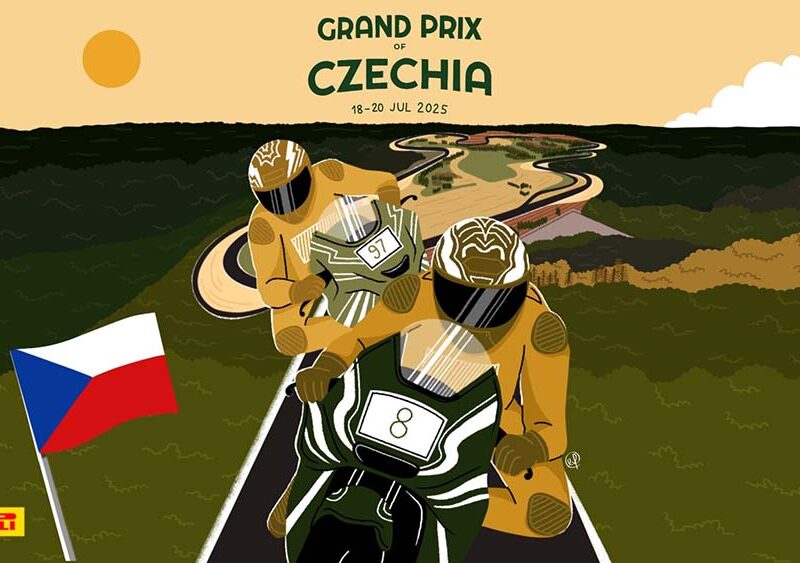 Pirelli se enfrenta al nuevo asfalto de Brno con dos neumáticos traseros de desarrollo para Moto2™.