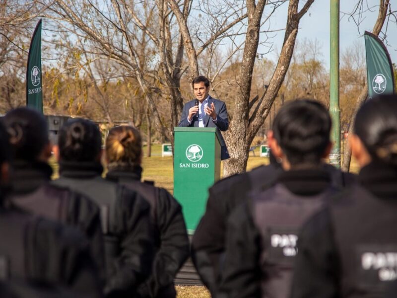San Isidro refuerza la seguridad con 50 nuevos agentes y ya son 100 los que sumó este año a su Patrulla Municipal