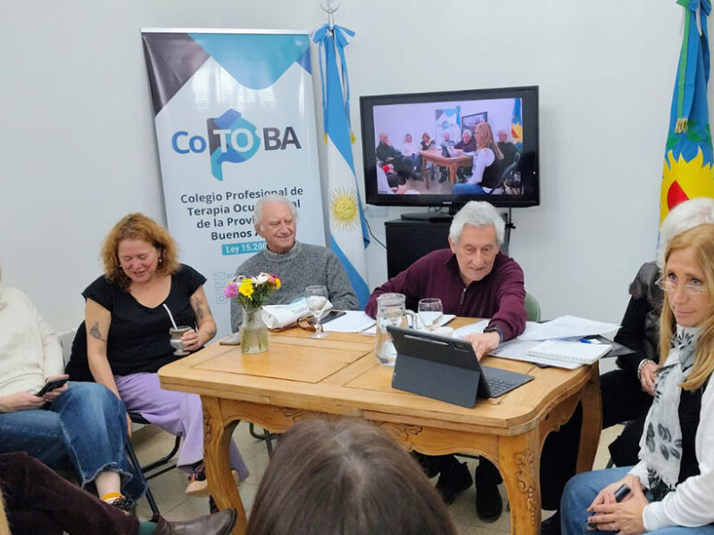 El CoTOBA avanzará con auditorías en toda la provincia para frenar el ejercicio ilegal y la precarización laboral en Terapia Ocupacional