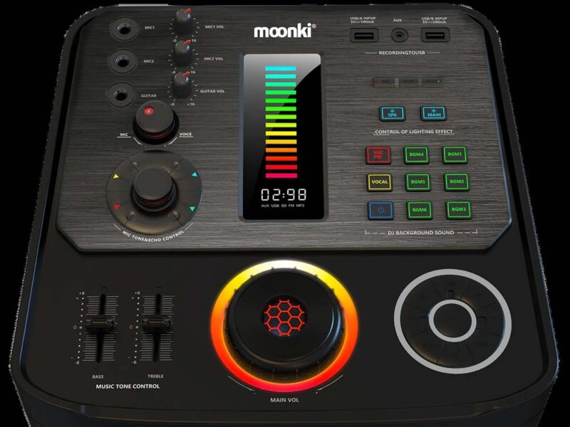 Moonki presenta su nueva Torre de Sonido DJ en Argentina