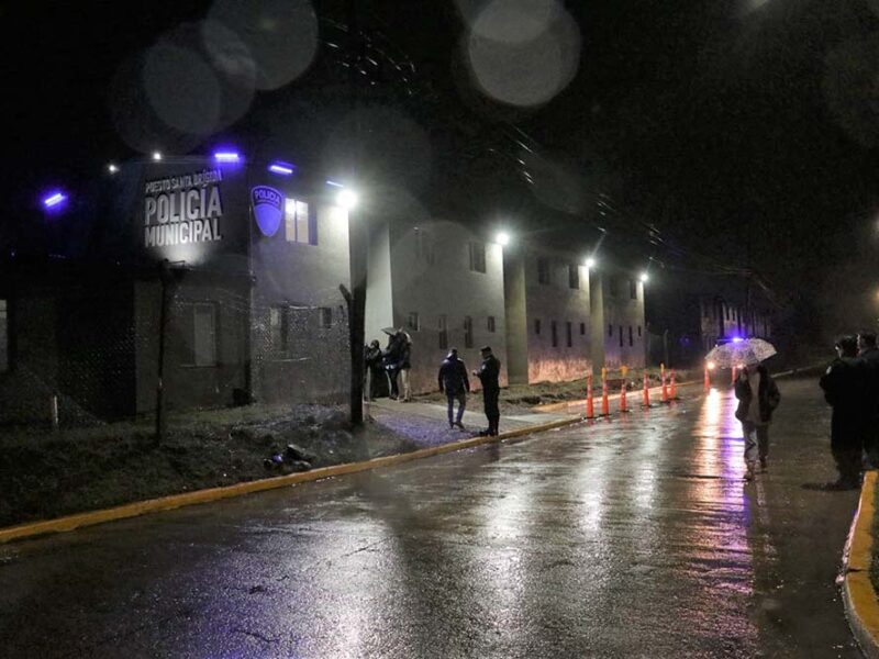 Más seguridad en San Miguel: instalaron una posta policial en Santa Brígida