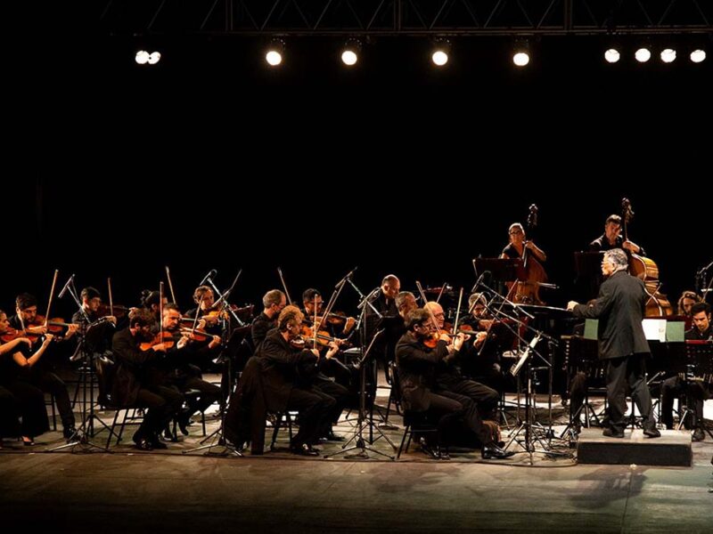 La Orquesta del Tango, la Banda Sinfónica y el Anfiteatro del Parque Centenario en Tango BA