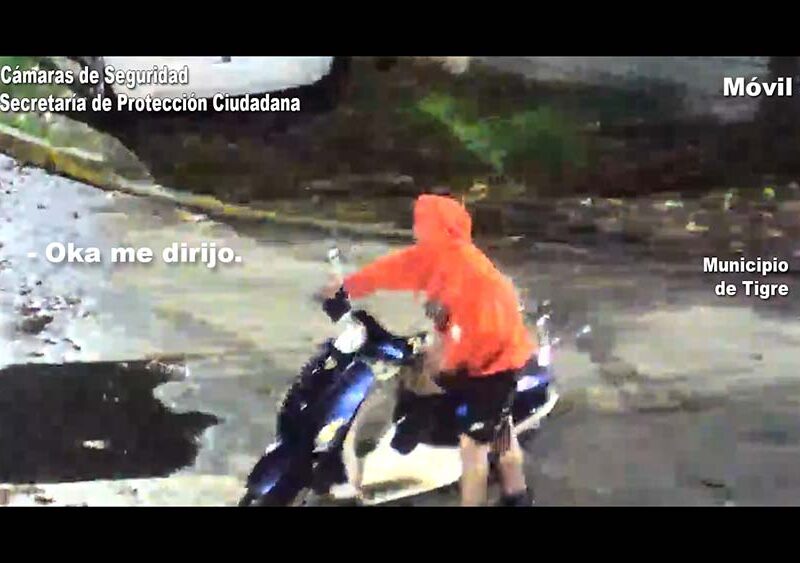 Robó una moto en la madrugada y fue detenido por el COT
