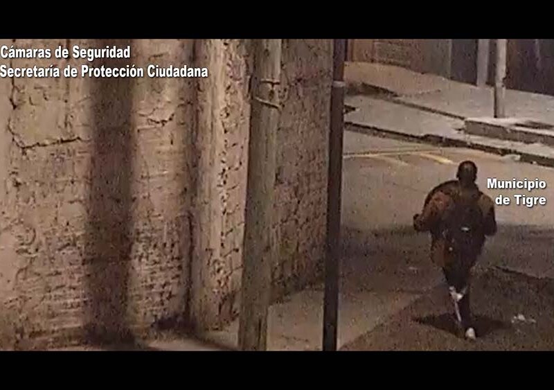 Quedó registrado robando un neumático y fue detenido por el COT