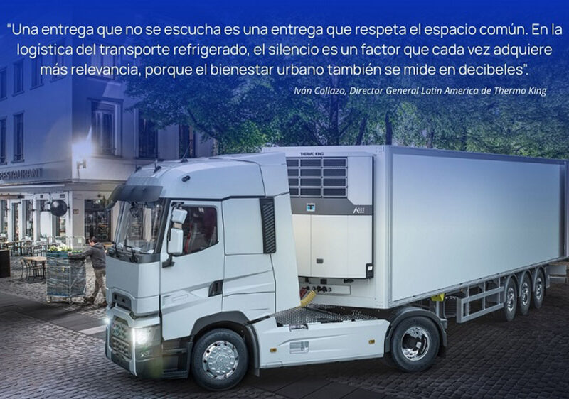 Menos ruido, más eficiencia: así transforma la cadena de frío a las ciudades