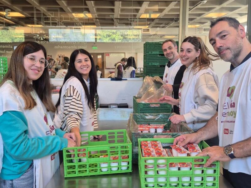 Supermercados Dia y Red de Banco de Alimentos Argentina: una alianza contra el desperdicio alimentario