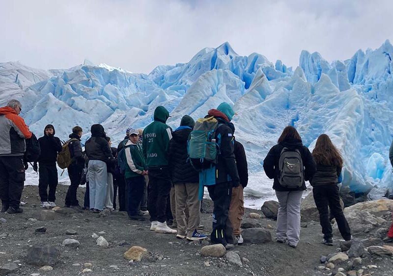 Experiencia pedagógica en el corazón del glaciar Perito Moreno