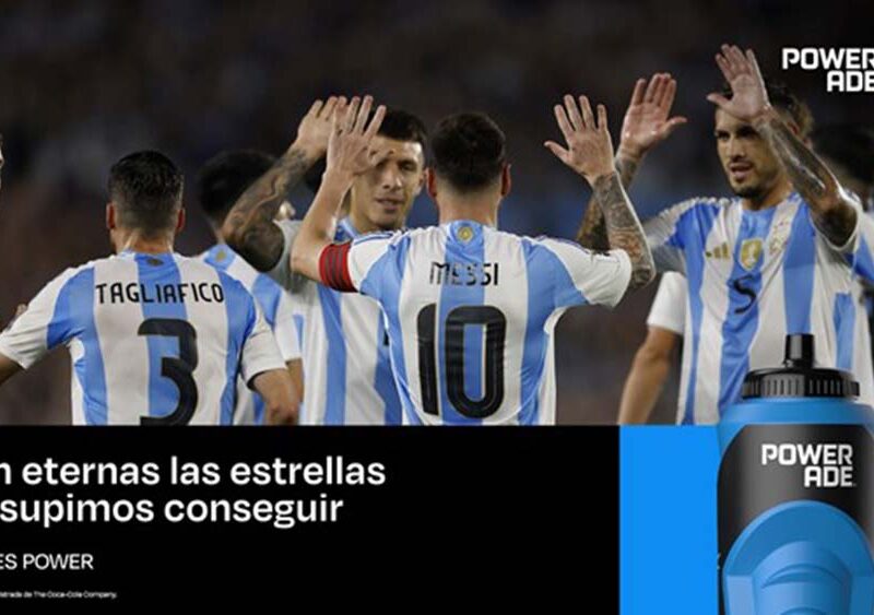 “Sean eternas las estrellas que supimos conseguir”: Powerade, el Hidratador Oficial del Mundial, acompañará a la Selección en su camino a defender el título