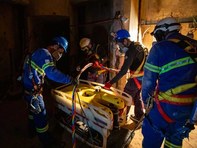 AySA continua con su Programa de Inspección de Ríos Subterráneos en el Norte del AMBA