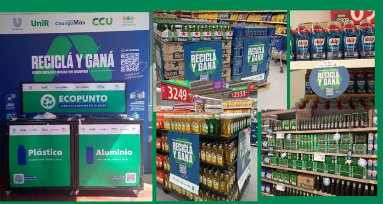 ChangoMás, Unilever y Creando Conciencia lanzan una campaña para reciclar y ganar premios en supermercados