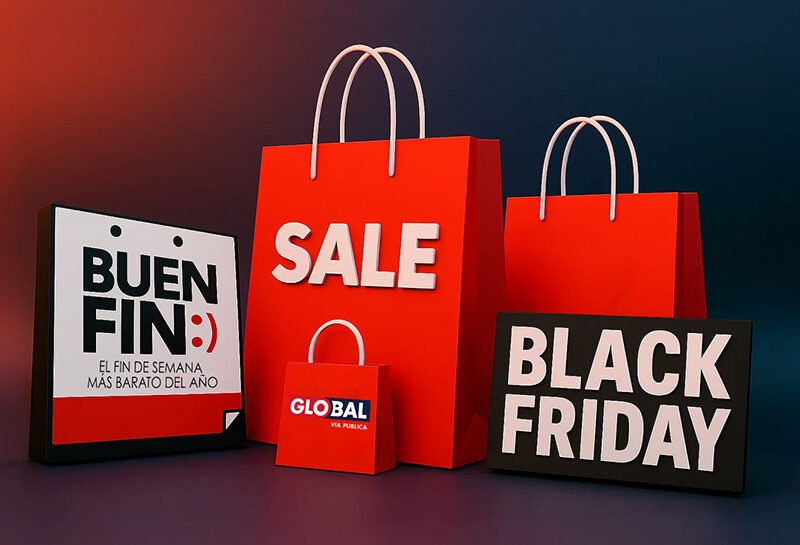 El impacto del OOH y DOOH en Latinoamérica durante el Buen Fin y el Black Friday