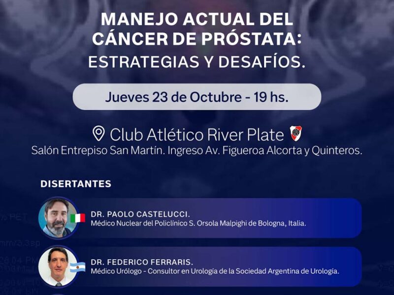 Expertos nacionales e internacionales se reúnen para abordar los desafíos actuales en el tratamiento del cáncer de próstata