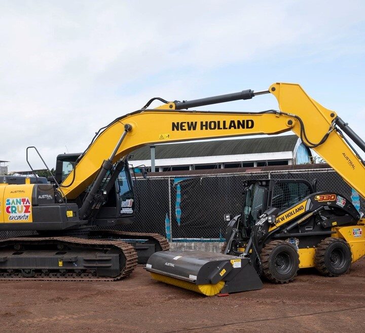 New Holland Construction celebra su 75° aniversario y llega a las Islas Galápagos