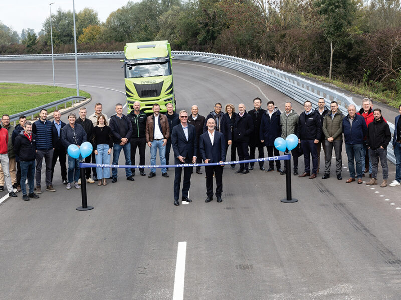 El Grupo Iveco inaugura una pista de pruebas completamente renovada en Alemania