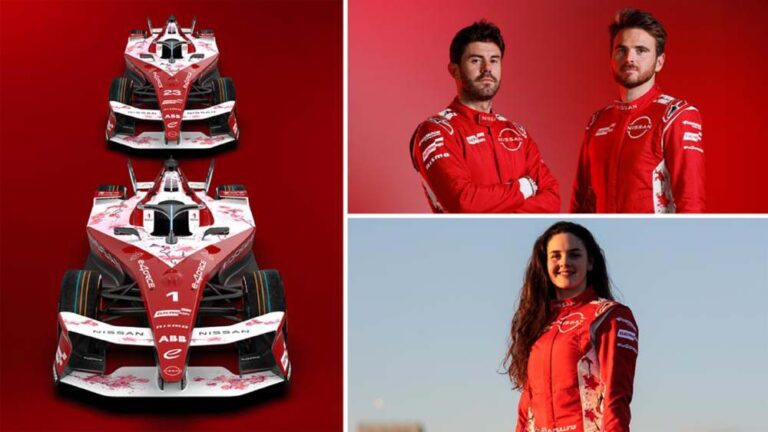 Nuevos números, misma imagen de siempre. El equipo Nissan Fórmula E finalizará su preparación para la Temporada 12 en las pruebas de Valencia