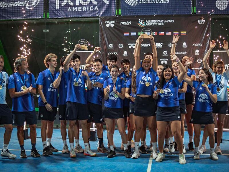 Argentina se consagró campeona del Panamericano Absoluto de Pádel 2025