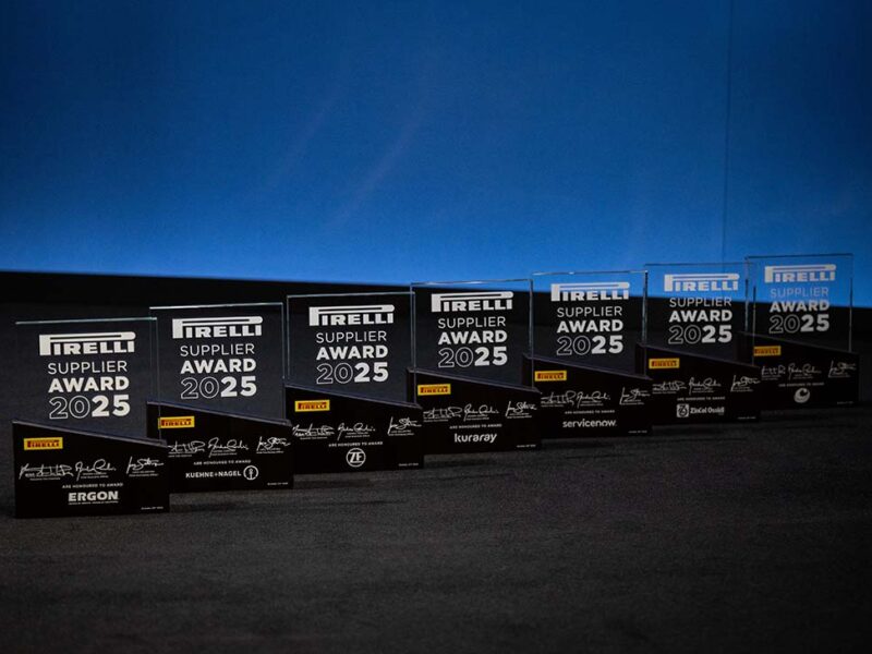 Pirelli premia a los mejores proveedores en innovación, transformación digital, sostenibilidad, calidad, excelencia y nivel de servicio