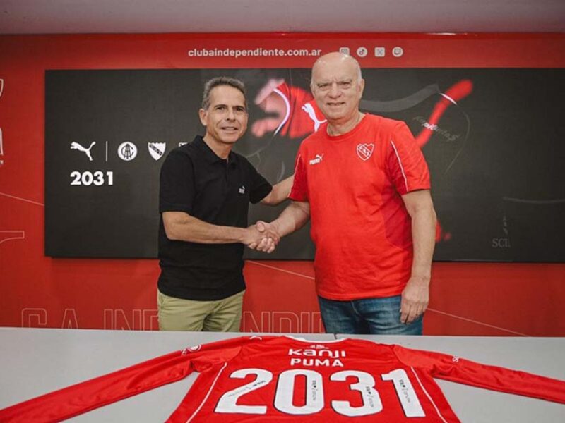 PUMA renueva su vínculo con el Club Atlético Independiente
