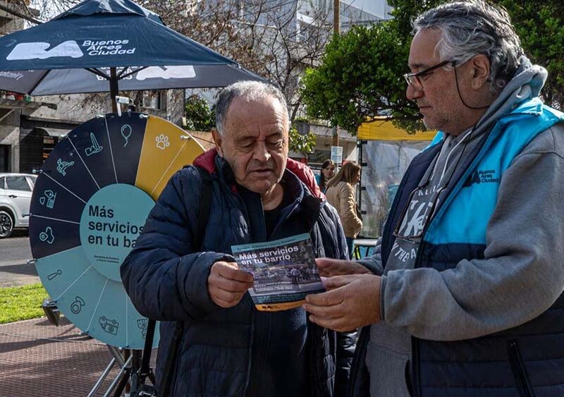 Más servicios en tu barrio llega esta semana a Villa Santa Rita, Nueva Pompeya, Villa Lugano, Palermo, Balvanera y San Telmo