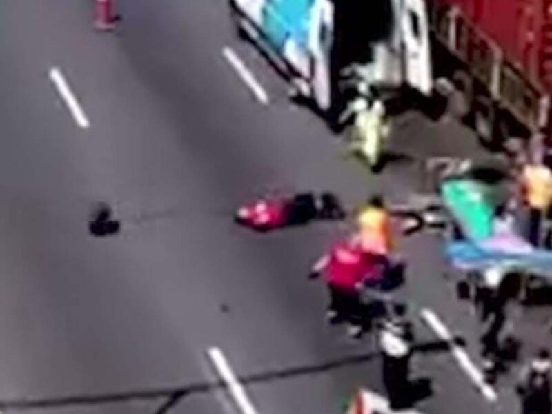 Accidente en la Panamericana: mejora la salud del socorrista de Defensa Civil herido durante el operativo