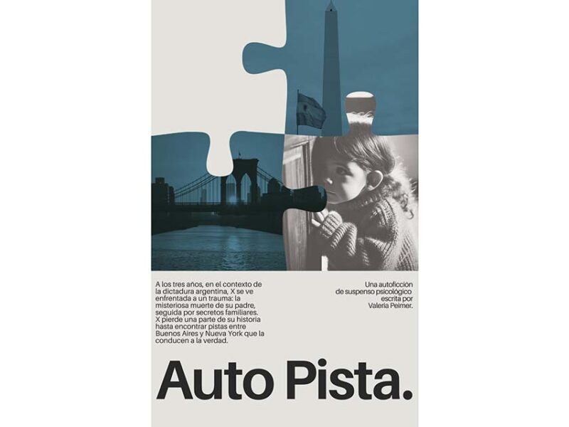 Valeria Peimer presenta “Auto Pista”: su primera novela, un viaje hacia la identidad a través de los silencios familiares